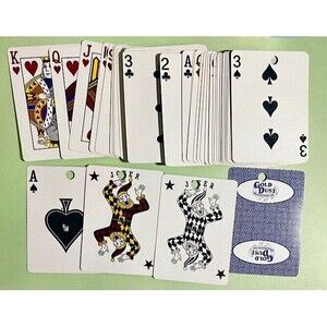GOLD DUST Deadwood Casino Playing Cards-Deadwood Dakota Territory Retired '98